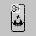 Coque de protection transparente compatible iPhone JUL